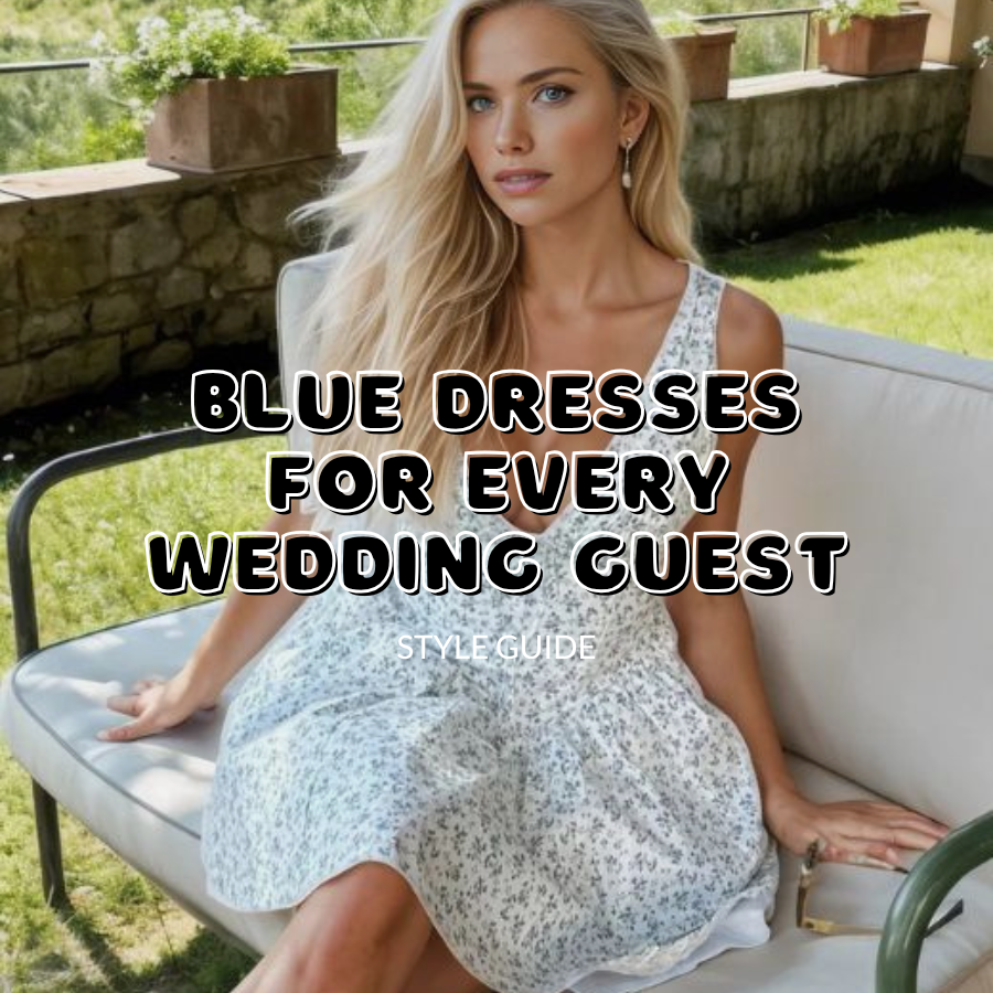 Style Guide | Spring Weddings: Blue Bodycon Dresses for Every Guest