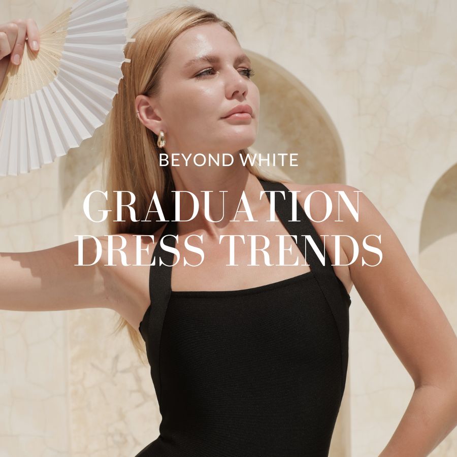 Beyond White | 2026 Graduation Dress Trends That Stand Out Beyond White | 2026 Graduation Dress Trends That Stand Out