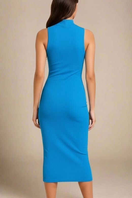 Layla Bandage Midi Dress - Sky Blue