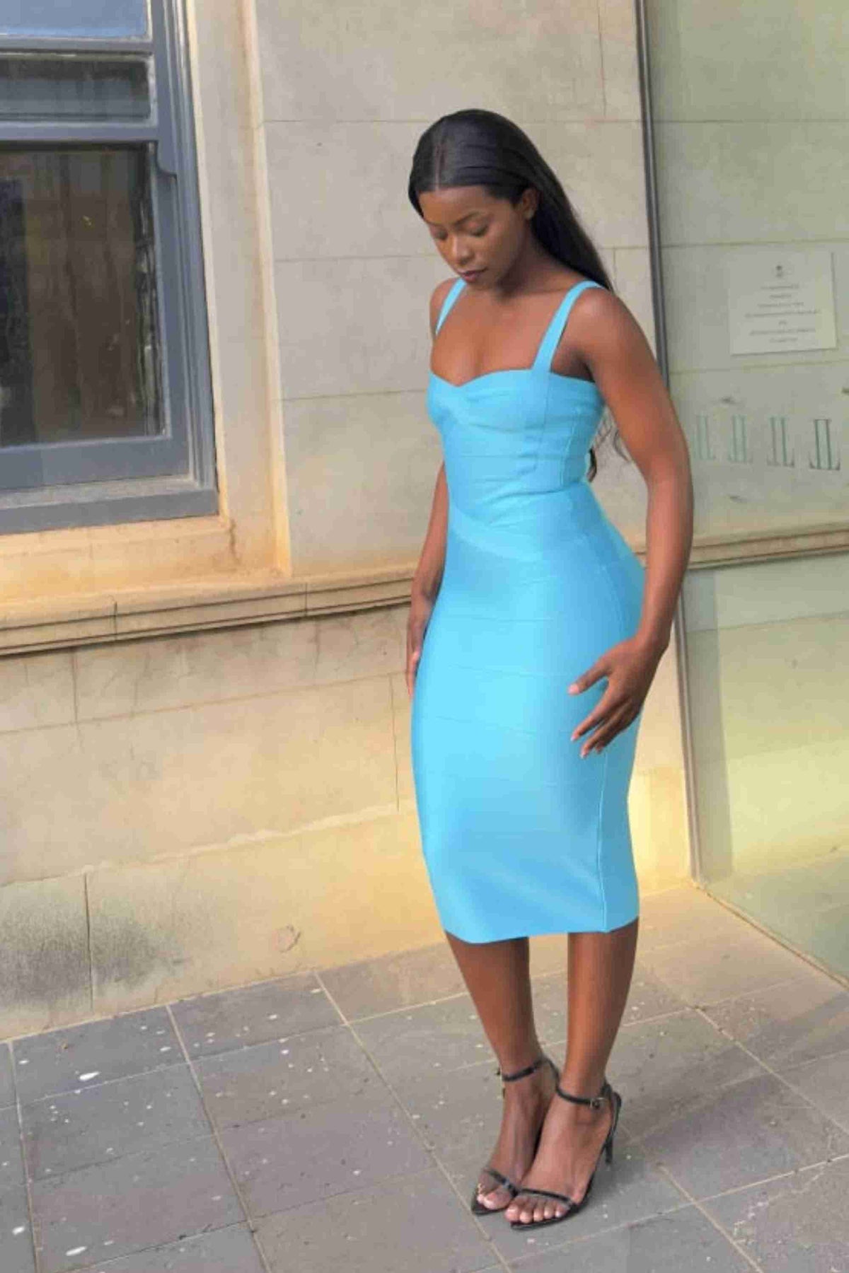 teal bodycon bandage dress Heidi Midi YOURS Plus Size Black fitted crystal gown Shoe size:45 classic bandage mini designed