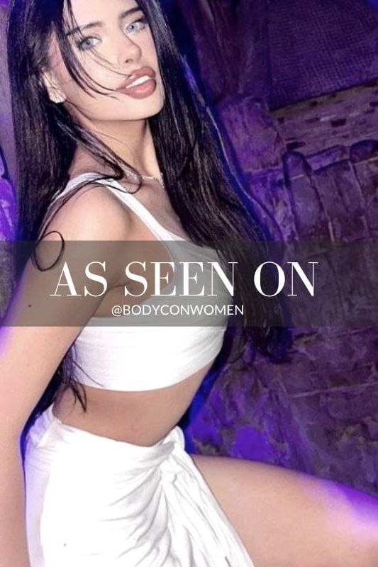 Woman wearing a figure flattering Jay Bandage Crop Top - Sun Yellow BODYCON COLLECTION