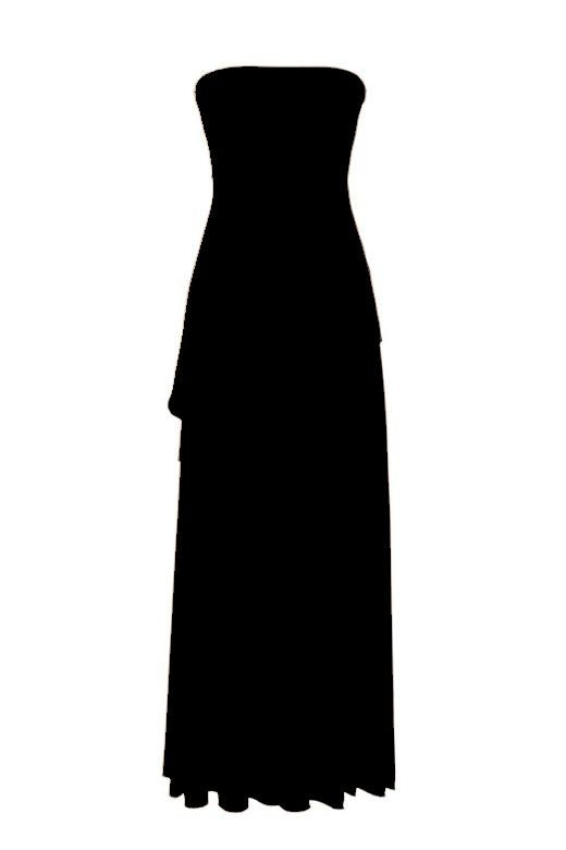 Woman wearing a figure flattering Kellie Bodycon Maxi Dress - Classic Black BODYCON COLLECTION