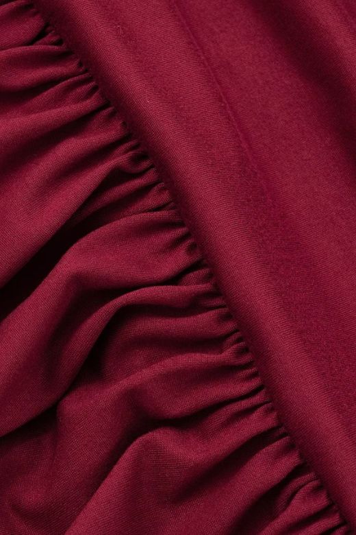 Woman wearing a figure flattering  North Wrap Maxi Dress - Beige BODYCON COLLECTION Pty Ltd