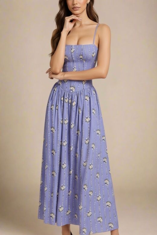 princess polly baby blue dress Madison Off The Shoulder Dress main image 0