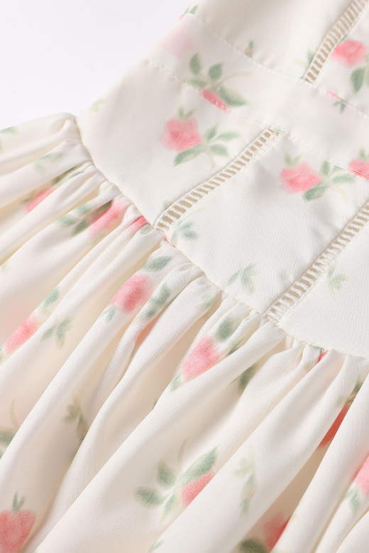 Woman wearing a figure flattering Tasmin Mini Dress - Cream BODYCON COLLECTION