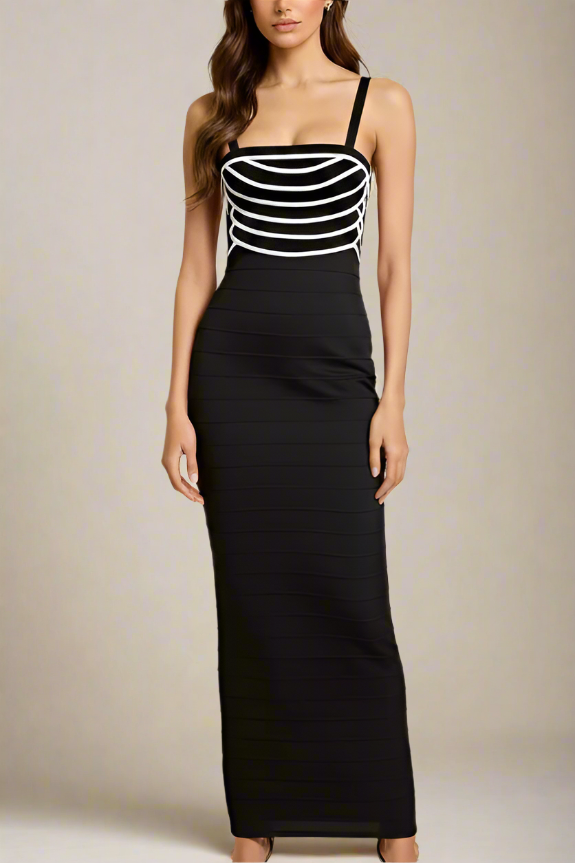 Carter Bandage Maxi Dress - Classic Black