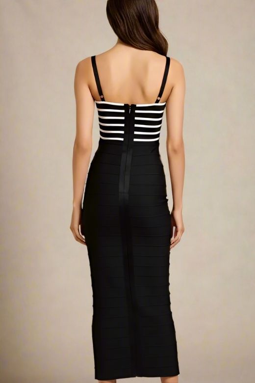Carter Bandage Maxi Dress - Classic Black
