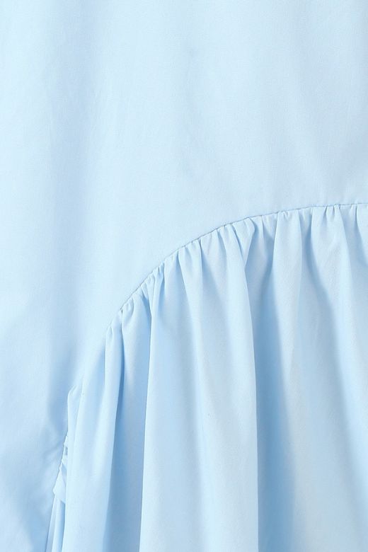 Woman wearing a figure flattering  Austen Bodycon Midi Dress - Sky Blue BODYCON COLLECTION