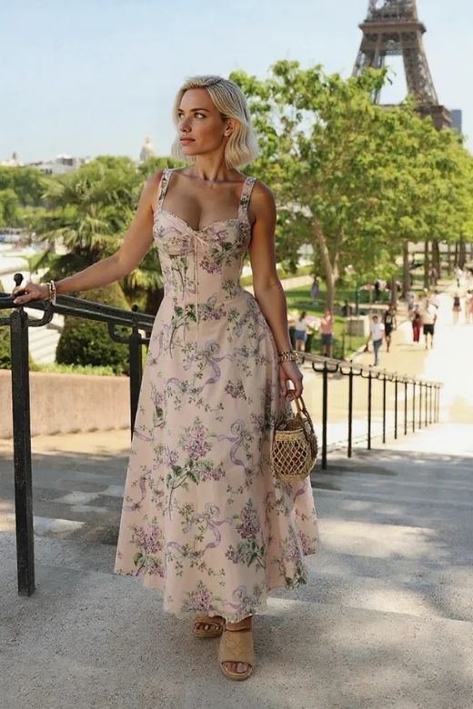 Woman wearing a figure flattering  Pixie Bodycon Midi Dress - Daffodil Yellow BODYCON COLLECTION Pty Ltd